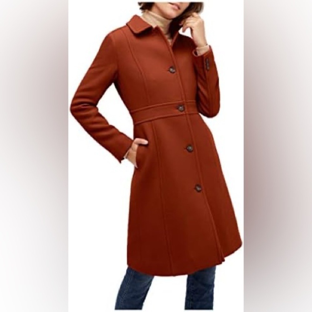 NWT J. Crew lady day coat in Italian double-cloth wool 2